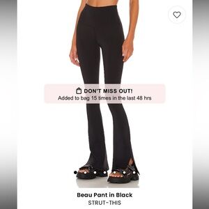 Strut this beau leggings split hem flare REVOLVE BNWT